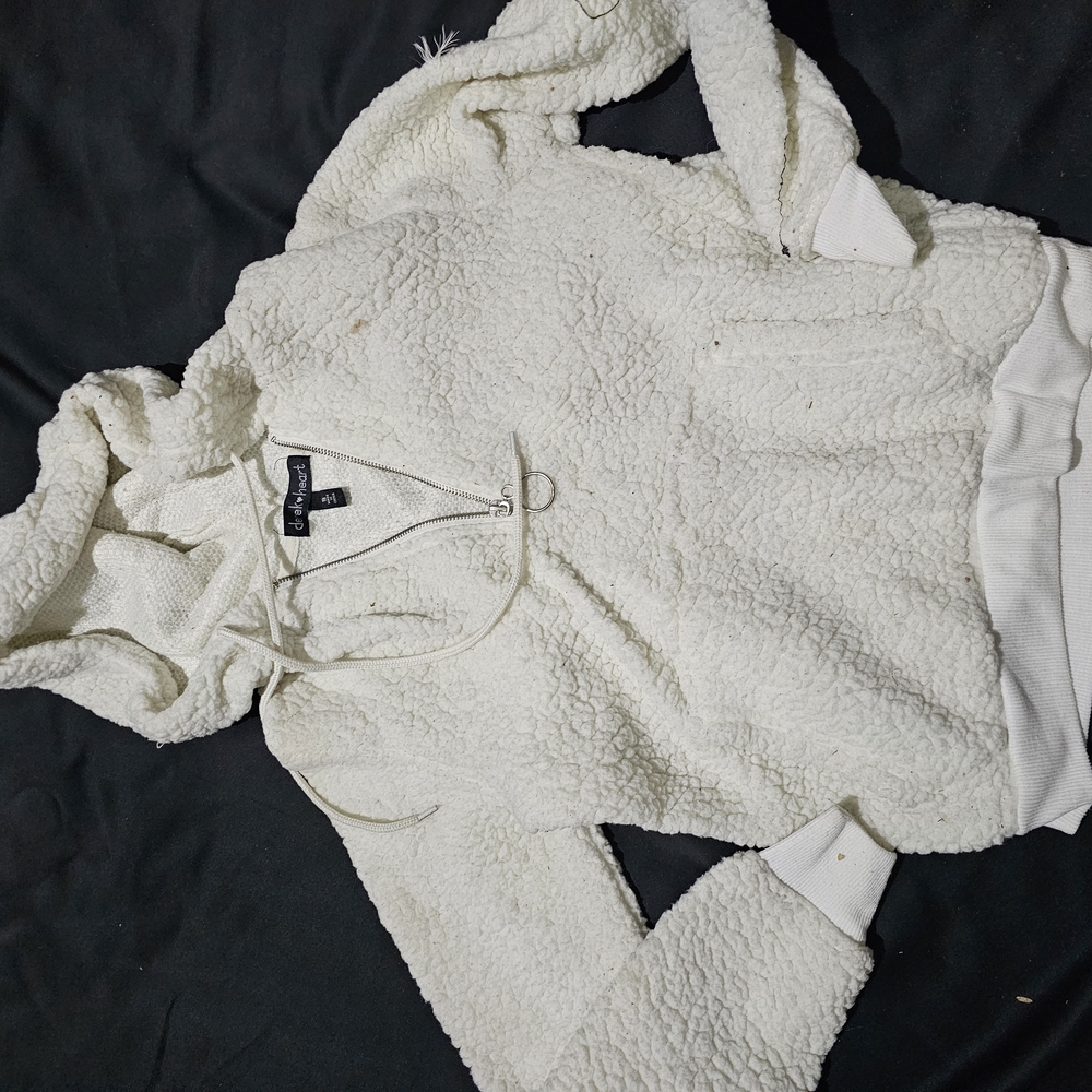 Cozy White Sherpa Jacket